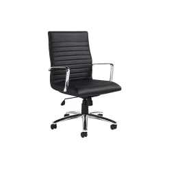Office Chairs*Offices to go Faux Leather Executive Chair, Black (OTG11730B)