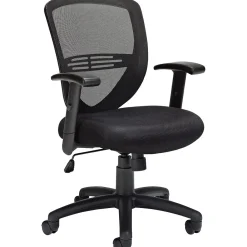 Office Chairs*Offices to go Managers Mesh Back Chair, Black (OTG11320B)