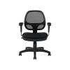 Office Chairs*Offices to go Mesh Fabric Manager Chair, Black (OTG11647B)