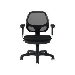 Office Chairs*Offices to go Mesh Fabric Manager Chair, Black (OTG11647B)