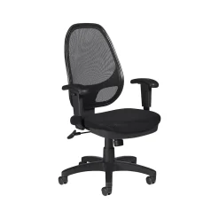 Office Chairs*Offices to go Mesh Fabric Manager Chair, Black (OTG11641B)