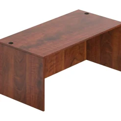 Office Desks*Offices to go Superior Laminate Desking 71" Rectangular Desk Shell, American (TDSL7136DSADC) Dark Cherry