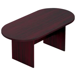 Conference Room Tables*Offices to go Superior 71''W Racetrack Conference Table, Mahogany (SL7136RS-AML)