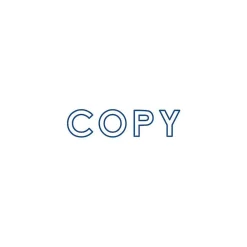 Stamps & Stamp Pads|Offistamp ® Pre-Inked Stamp, "Copy", Blue Ink