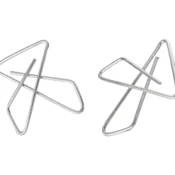 Clips & Fasteners|Officemate OIC Ideal Butterfly Clamps, Small, #2, Silver, 50/Bx