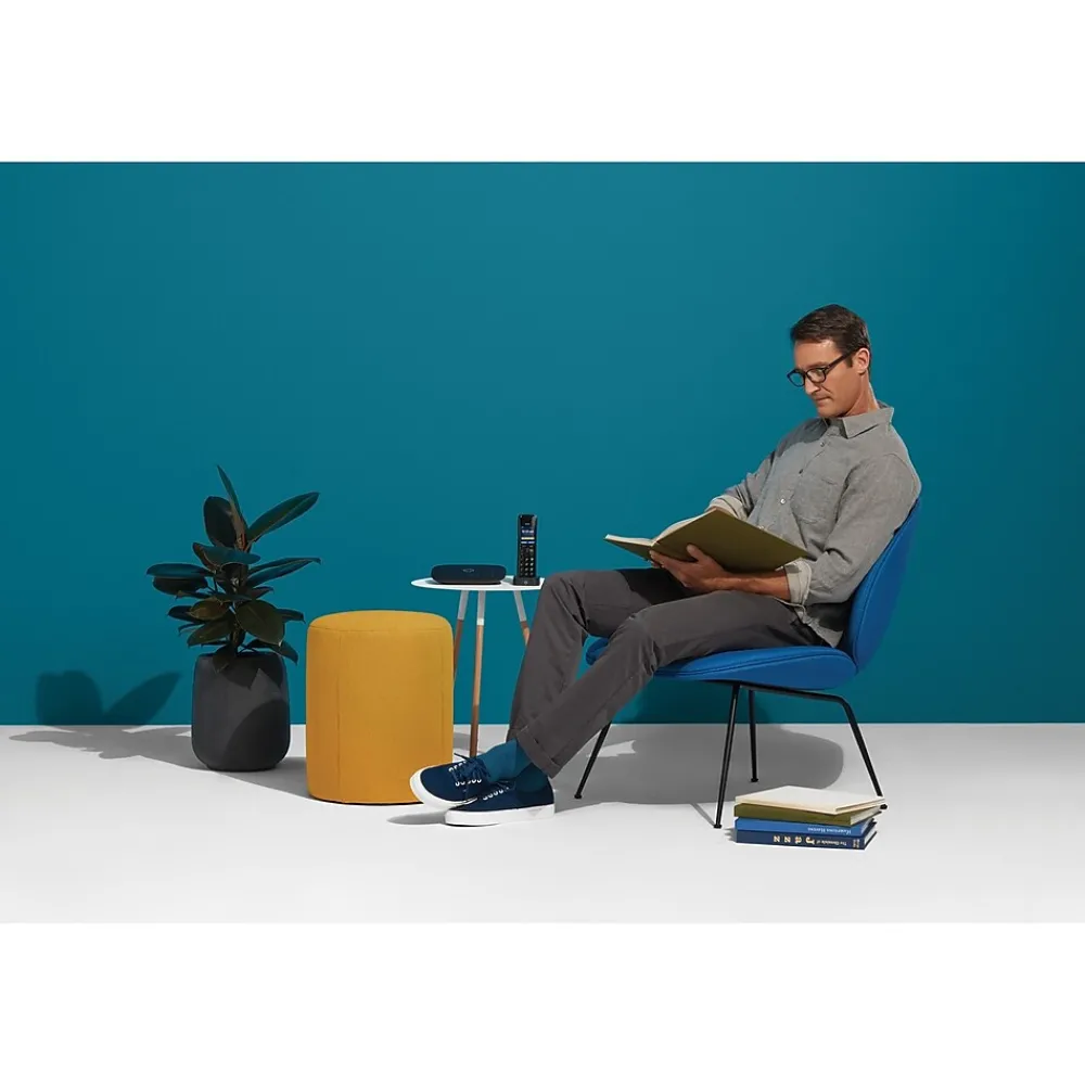 Ooma Telo VoIP Residential Phone Service and HD3 Handset, Black (TELOHD3)