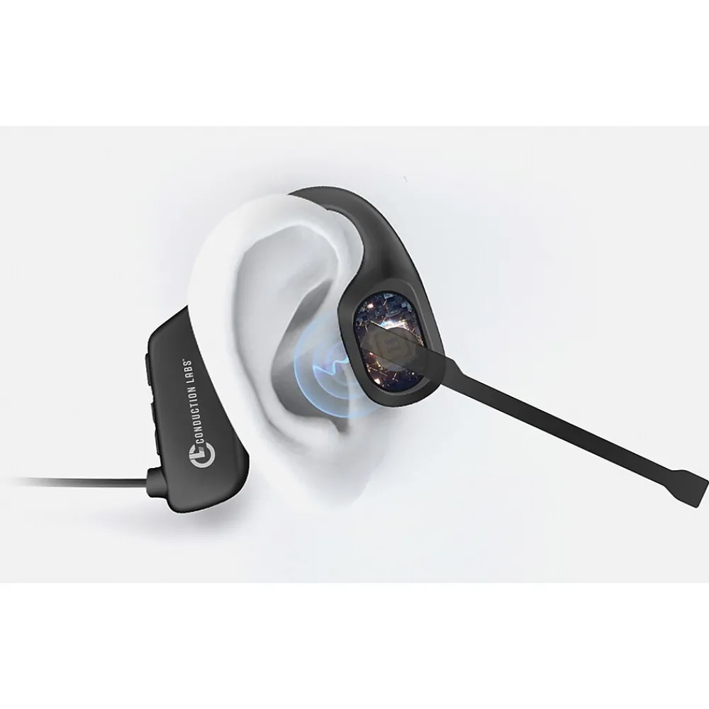 Chat+ Wireless Noise Canceling On-Ear, Bluetooth, Black (OPNCHAT)<OPN Sound Clearance