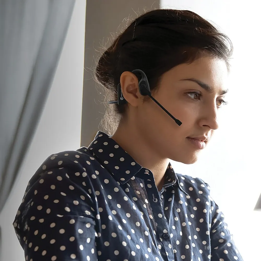 Chat+ Wireless Noise Canceling On-Ear, Bluetooth, Black (OPNCHAT)<OPN Sound Clearance