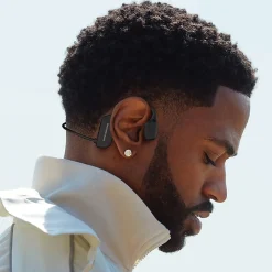 Mercato Bluetooth Open-Ear Neckband Headphones with Microphone, Black (DA3000BL)<OPN Sound