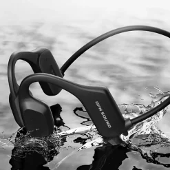 Mercato Bluetooth Open-Ear Neckband Headphones with Microphone, Black (DA3000BL)<OPN Sound