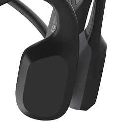 Mezzo Wireless Bluetooth Bone-Conduction Neckband Headphones with Microphone, Black (OS2000BK)<OPN Sound Best