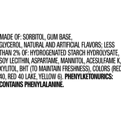 Orbit Sugar Free Gum, Bubblemint, 12/Box (WMW21489)