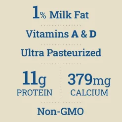 Organic Valley 1% Milk, 64 oz., 3/Pack (307-00349)