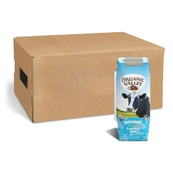 Organic Valley Aseptic Single Serve Milk, 8 Oz, 24/Pack (307-00381)
