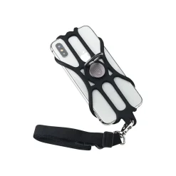 OTM Essentials Black Universal Phone Sling with Lanyard and Ring Grip (OB-A4A)