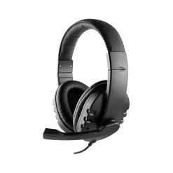 Online OTM Essentials Stereo Computer Headset, Over-the-Head, Black (OB-AOK)