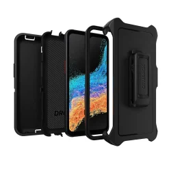 OtterBox Defender Holster Case for Galaxy XCover6 Pro, Black (77-92303)