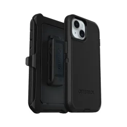 OtterBox Defender Series Case for iPhone 15/14/13, Black (77-92554)