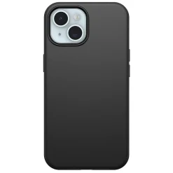 OtterBox Symmetry MagSafe Rugged Case for iPhone 15/14/13, Shock Absorbing, Black (77-92925)