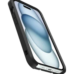 OtterBox uniVERSE rugged Case for iPhone 15, Shock Absorbing, Black (77-92676)