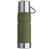 Outdoors Professional Stainless Steel Vacuum Insulated Termo Go Water Bottle, 25.3 oz., Green (OUTD9331)