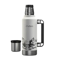 Stainless Steel Vacuum Insulated Termo Classic Water Bottle, 33 oz., White Mountains (OUTD9386)<Outdoors Professional Outlet