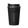 Stainless Steel Double-Walled Vacuum Insulated Coffee Cup, 12.8 oz., Black (OUTD9416)<Outdoors Professional Best