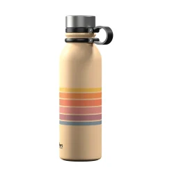 Outdoors Professional Stainless Steel Double-Walled Vacuum-Insulated Travel Bottle, 20 oz., Retro (OUTD9287)