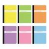 Composition Notebooks|Oxford Composition Notebooks, 7.5" x 9.75", College Ruled, 100 Sheets, Assorted Colors, 6/Pack (64957)