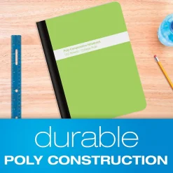 Composition Notebooks|Oxford Composition Notebooks, 7.5" x 9.75", College Ruled, 100 Sheets, Assorted Colors, 6/Pack (64957)