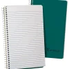 Subject Notebooks|Oxford Earthwise 1-Subject Notebooks, 5" x 8", Narrow Ruled, 80 Sheets, Green (25-400R)