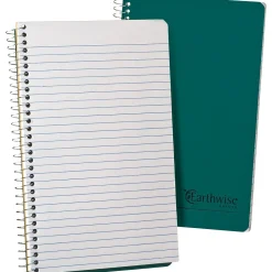 Subject Notebooks|Oxford Earthwise 1-Subject Notebooks, 5" x 8", Narrow Ruled, 80 Sheets, Green (25-400R)