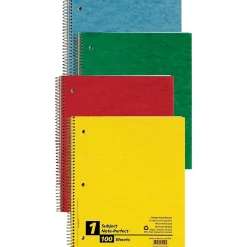Subject Notebooks|Oxford Earthwise 1-Subject Notebooks, 9" x 11", College Ruled, 100 Sheets, Each (25-419R)