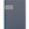 Notebooks|Oxford Idea Collective 1-Subject Professional Notebooks, 4.875" x 8", College Ruled, 80 Sheets, Gray/Silver (57010IC)