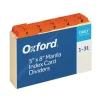 Index Cards*Oxford Laminated Tab Daily Index Card Guides, 5" x 8", Manila, 31/Set (OXF05832)
