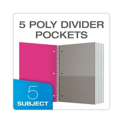 Subject Notebooks|Oxford 5-Subject Notebooks, 8.5