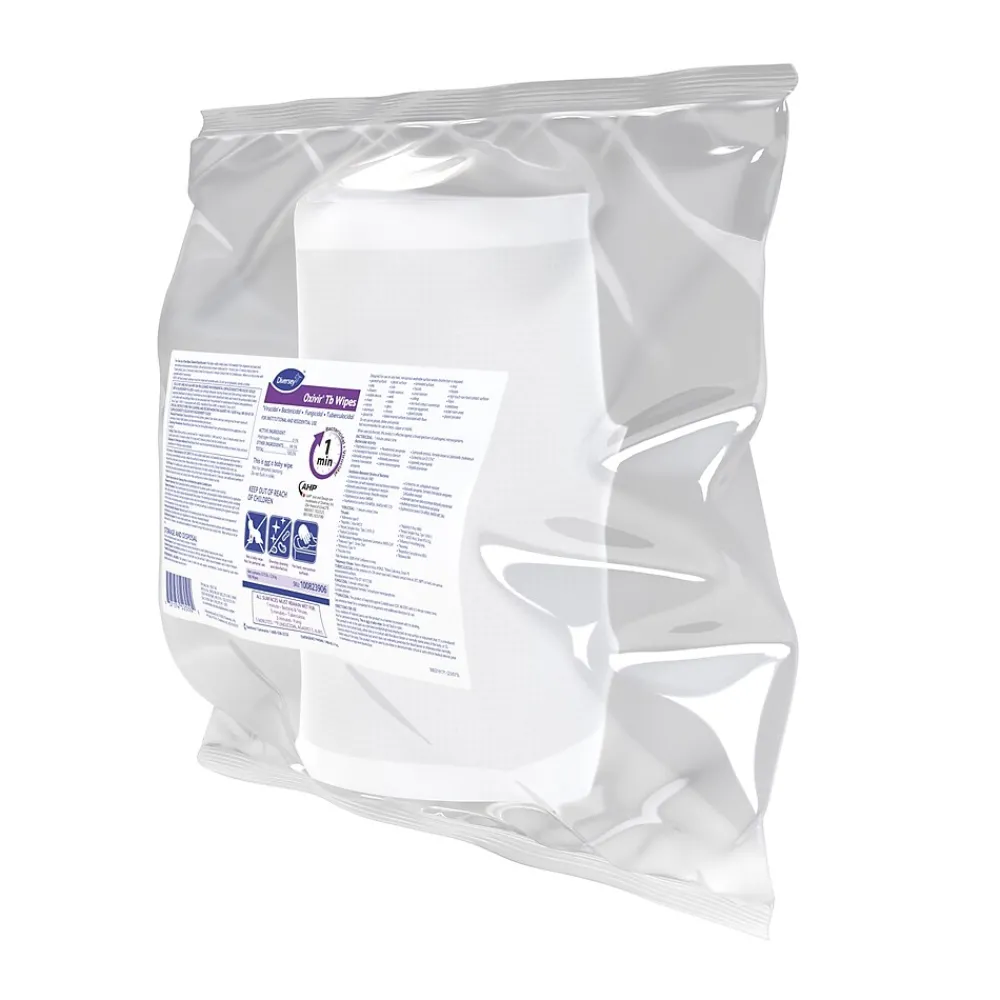 Disinfecting Wipes Refill, Fresh Citrus Scent, 160 Wipes/Container, 4/Carton (100823906)<Oxivir Clearance