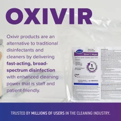 Disinfecting Wipes Refill, Fresh Citrus Scent, 160 Wipes/Container, 4/Carton (100823906)<Oxivir Clearance