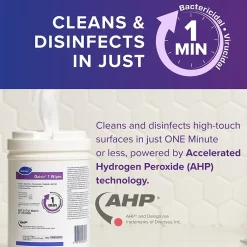 Disinfecting Wipes, 160 Wipes/Container, 12/Carton (100850923)<Oxivir Best