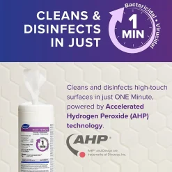 Disinfecting Wipes, 60 Wipes/Container, 12/Carton (5388471)<Oxivir Clearance