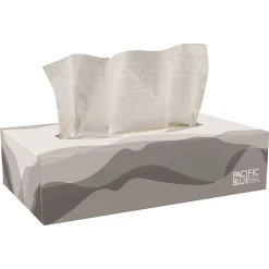 Facial Tissue, 2-ply, 100 Tissues/Box, 30 Boxes/Pack (47410)<Pacific Blue Basic Online