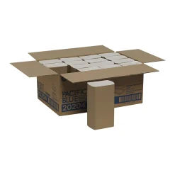 Pacific Blue Basic Multifold Paper Towels, 1-ply, 250 Sheets/Pack, 16 Packs/Carton (20204)