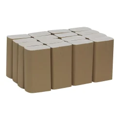 Pacific Blue Basic Multifold Paper Towels, 1-ply, 250 Sheets/Pack, 16 Packs/Carton (20204)