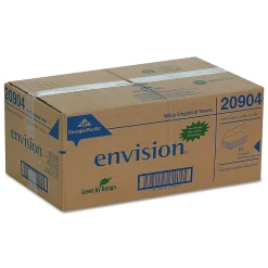 Pacific Blue Basic Recycled Single Fold Paper Towels, 1-ply, 250 Sheets/Pack, 16 Packs/Carton (20904)