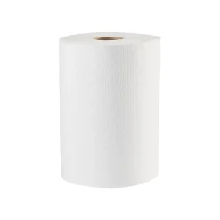 Pacific Blue Basic Recycled Hardwound Paper Towels, 1-ply, 350 ft./Roll, 12 Rolls/Carton (28706)