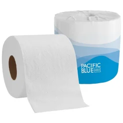 2-Ply Embossed Toilet Paper by GP PRO, White, 550 Sheets/Roll, 40 Rolls/Case (18240/01)<Pacific Blue Select Discount