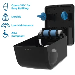 Hardwound Paper Towel Dispenser, Black (59589)<Pacific Blue Ultra Hot