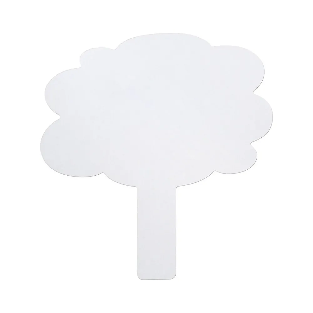 Dry Erase*Pacon Quick Response Dry-Erase Whiteboard, 9" x 9.5", 10/Pack (PAC9011-10)