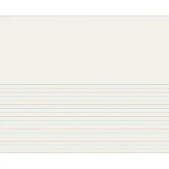 Classroom Paper*Pacon Storybook Paper for D'Nealian Programs 8-1/2" x 11", 1/2" Long Way Ruled, White, 500 Sheets/Pack (PAC2693)