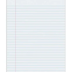 Filler Paper|Pacon Wide Ruled Filler Paper, 8.5" x 11", 500 Sheets/Pack (PAC2401)